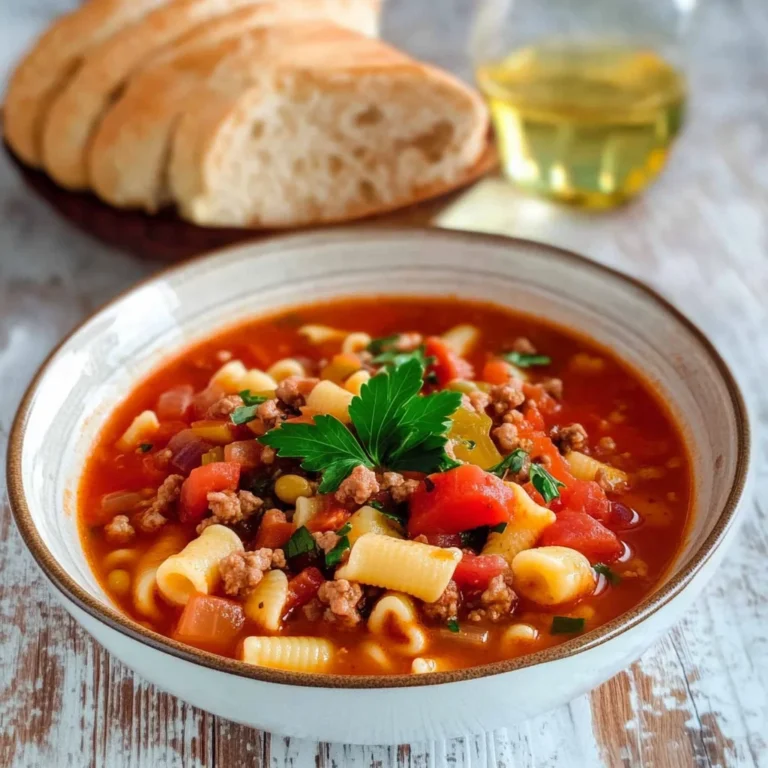 Olive Garden Pasta e Fagioli Soup (Copycat Recipe)