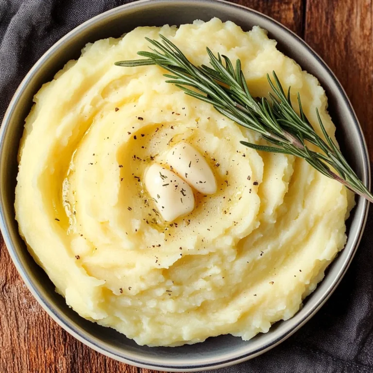 Rosemary Garlic Mashed Potatoes