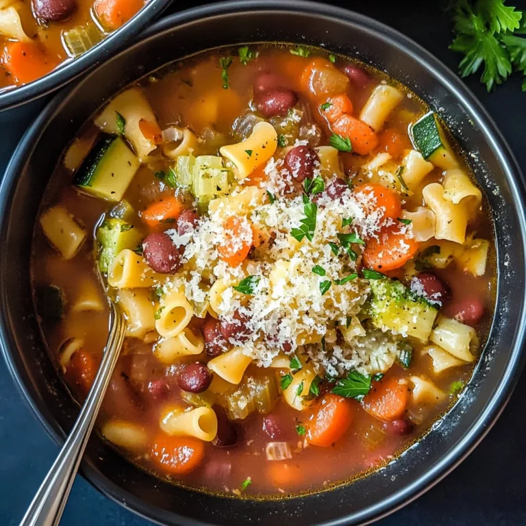 Slow Cooker Minestrone Soup